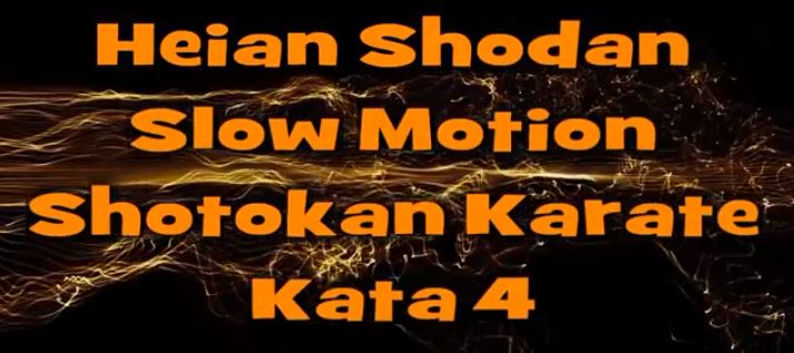Heian Shodan - Slow Motion