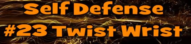 Self Defense #23 Twist Wrist
