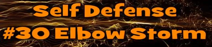 Self Defense #30 Elbow Storm