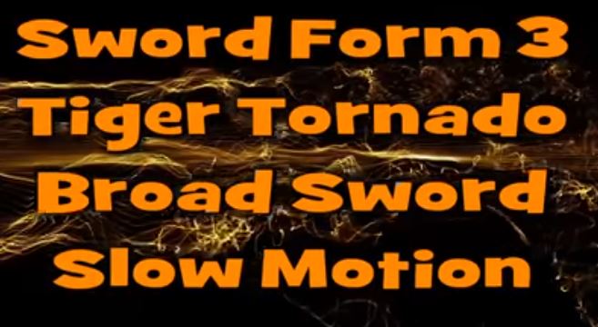 Sword Form 3 - Tiger Tornado Broadsword